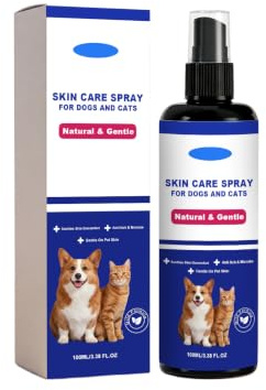 KOAHDE Spray Argent Colloïdal pour Chien & Chat,Favorise la Cicatrisation,Soulage Les Démangeaisons,Spray Qui Calme et Soulage Les Démangeaisons,100ml