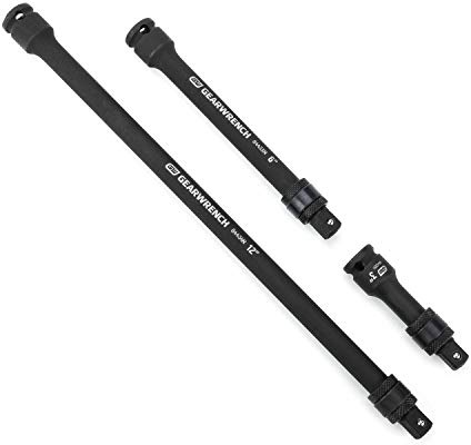 GEARWRENCH 3 Pc 3/8 Dr Impact Locking Extension Set 3, 6 & 12 | 84927N