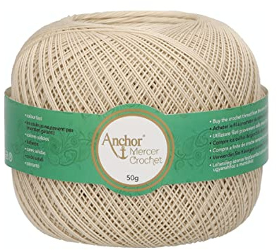 Anchor Artiste Mercer Crochet 20, 4710020-00390, Farbe:390, Häkelgarne