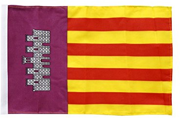 Flaggenfritze® Flagge Spanien Mallorca - 30 x 45 cm