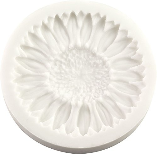 Molde de silicona de girasol