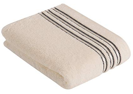 Vossen Cult de Luxe Duschtuch 67 x 140 cm Ivory