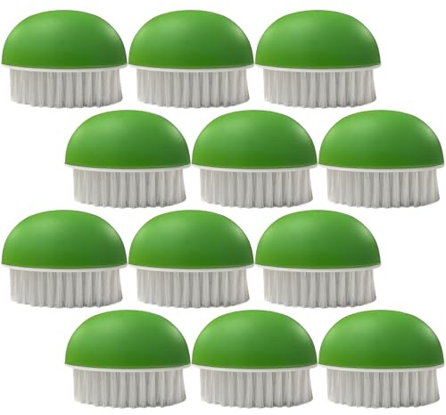 Set of Vegetable Brushes! Tough Scrubber - Green - A Quality Everyday Essential! (12)