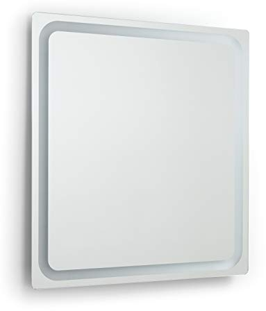 EXO Lighting - MINERVA Badezimmerspiegel mit LED-SMD-Chrom-Beleuchtung für Badezimmer oder Schminktisch