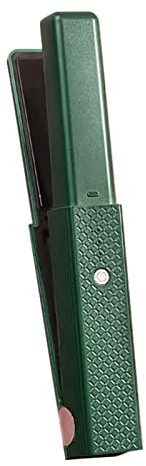 Fer À Lisser Plat, Sans Fil Rapidement Chauffant Les Rouleaux Fer À Friser Outils Chauds Protection Et Brillance Lisseur Cheveux À Vapeur Mini Lisseur De Voyage Portable Pour Filles Femmes(Vert)