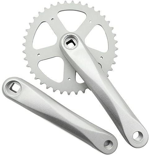 BBTISG 36/40/42T Mountainbike Kurbelgarnitur, 170mm quadratische Kurbelgarnitur Aluminiumlegierung Kurbelgarnitur Square Taper MTB Kurbel