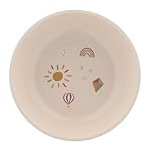 Mepal - Cuenco para niños Mio - Cuenco pequeño para bebés - Fuente para bebes - Apto para el microondas - Apto para el lavavajillas - Sunshine & Rainbow