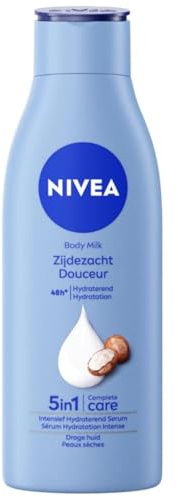 12er Pack - Nivea Body Milk 48h Feuchtigkeitsspendend – Seidig weich (Zijdezacht) – 250ml