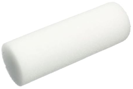 Rodillos de pintura 10 Uds. Mini fundas de rodillo pintura espuma blanca 100mm | Pintura Decoración Rodillos de esponja Juegos de arte Suministros