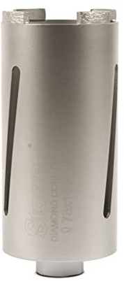 Starrett Diamond Dri-Core Drills - BMC78 Dry Cutting Core Drill - For Brick Blocks Granite Masonry - 78 mm
