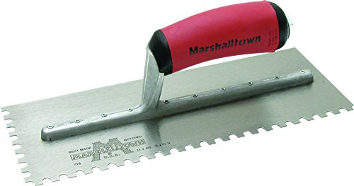 Flooring & Tiling Notched Trowel 1/4 X 3/8 X 1/4 U Lh