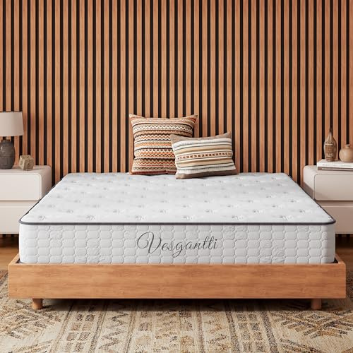 Vesgantti Matelas Nova Rêve 80x200cm, Épaisseur 24cm, Ressorts Ensachés et Mousse Mémoire de Forme, Tight Top, Matelas Roulé et Compressé, Oeko-TEX