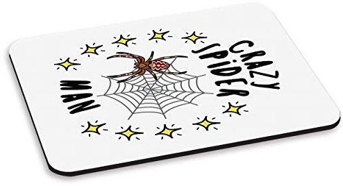 Crazy Spider Man Stars PC-Mauspad