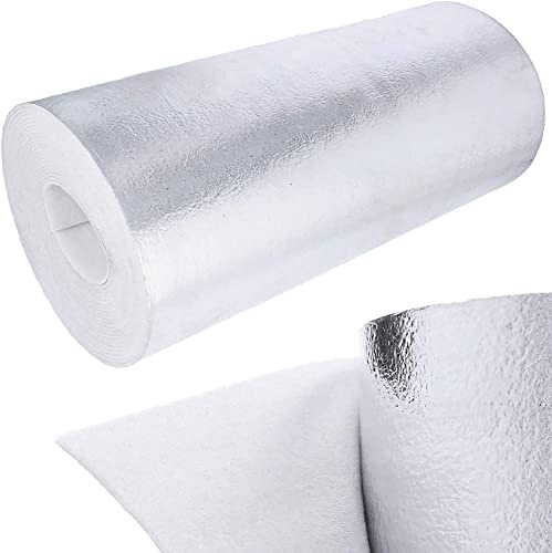Hydroland Heizkörper Reflexionsfolie 10m x 0,48m x 3mm | Wandisolierung Reflexionsplatte Reflektionsfolie Isoliermatten Thermomatte Alufolie Heizung Isolierung Dämmung Isolierfolie Dämmfolie | Reflexionsplatte Reflektionsfolie Isoliermatten Thermomatte Alufolie Heizung Isolierung Dämmung Isolierfolie Dämmfolie