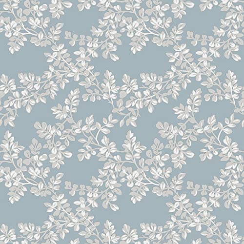 Laura Ashley Papier peint intissé Burnham Pale Seaspray 1005 x 52cm Bleu