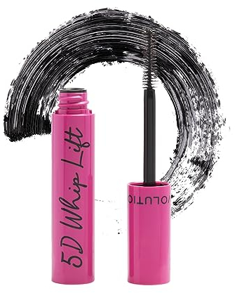 Makeup Revolution 5D Whip Lift Mascara, Maximum Lift, Length & Volume, Long-Lasting, Smudge Resistant, Black, 12ml