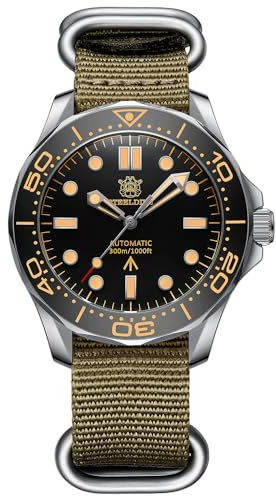 Steeldive SD1957 Keramik-Lünette, 200 m wasserdicht, Luminou NH35, automatische Taucheruhr aus Edelstahl, V 1, Modern