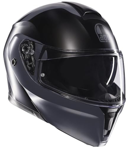 AGV Streetmodular Resia Klapphelm, schwarz matt/grau, M (57/58)