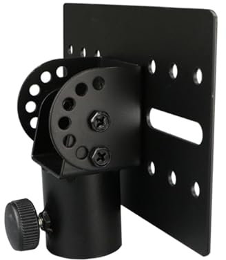 kowaku Bandeja para proyector, poste de trípode de montaje de Metal, práctica instalación fácil, de soporte de trípode de ángulo ajustable para