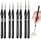 LAINIKE Juego de 8 pinceles finos de detalle, pintura por números, pinceles para modelismo, miniatura, para arte de uñas, acrílico, acuarela, pintura al óleo, pintura de líneas