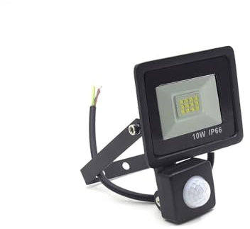 Luz Led con Sensor de movimiento al aire libre, 220V, 10W, 20W, 30W, 50W, 100W, Detector de foco, lámparas for proyector, foco Led impermeable Ip66(20W)