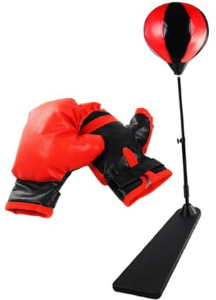 Oshhni Saco de Boxeo Infantil, Pelota de, Ajustable, Juguete Deportivo para niños, Saco de Velocidad para Entrenamiento en casa.