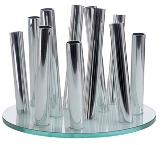 Philippi - Bouquet Vase - Designervase für ihre Kreativität - Jede Blüte hat Seine eigene Minivase - Ensemble selbst gestalten mit Rosen, Tulpen oder Lilien