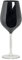 Excelsa Scratch Calice Color Wine CL 50, Verre, Noir, 7 x 7 x 23 cm