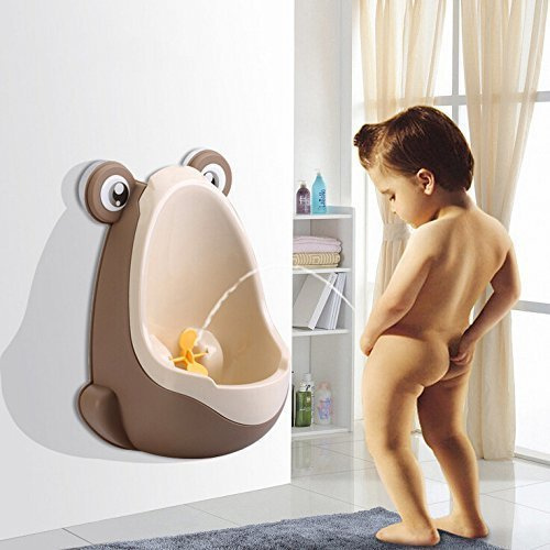 Anlin Süßes Frosch Töpfchen Kinder Töpfchen Urinal mit Funny bestrebt Target Training Jungen Töpfchen Urinal Pee