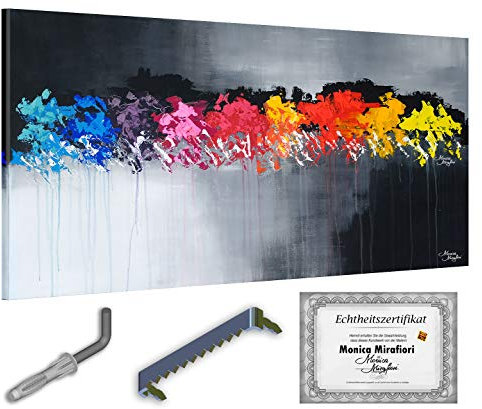 Monica Mirafiori I 140x70 cm I Quadro Dipinto a Mano I Pittura Acrilica I Arte Moderna I Quadri Moderni