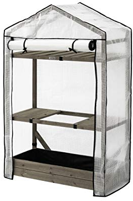 VegTrug Tomato Greenhouse & PE Cover - Grey Wash