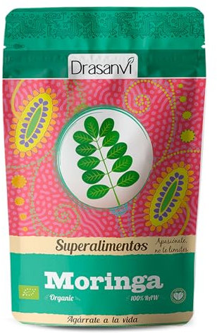 MORINGA BIO 125G DOYPACK SUPERALIMENTOS DRASANVI