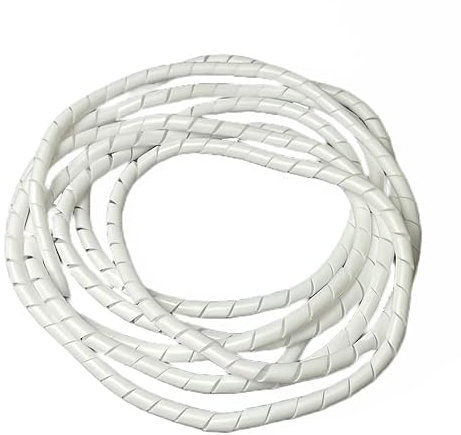 On1shelf® Avvolgicavo a spirale, bianco, 6 mm (2 m)