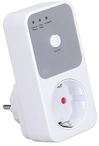 Spannungsschutz Für Haushaltsgeräte Bereich 175–260 V 5–6 Minuten Verzögerung Mit EU-Stecker 230 V Für Elektrische Geräte Überspannungsschutz Für Haushaltsgeräte