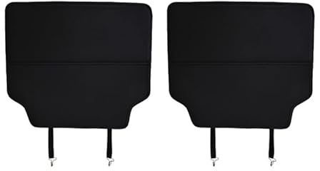 ZAPORA 2 Stück Auto Rücksitz Anti Kick Pad für Opel Mokka 2012-2023 Auto Sitz Wasserdicht Rückenlehnenschutz Kick Matte Anti-Schmutzig Rücksitzschoner mit Tasche,A