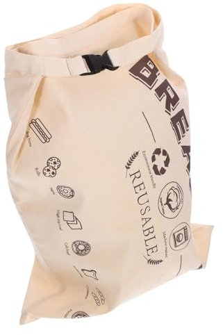 CIYODO Brotbeutel Mit Schnalle Wiederverwendbarer Brotaufbewahrungsbeutel Haushaltsbrotbeutel Brotpackungsbeutel Bäckereibeutel Laibbeutel Gebäckbeutel Geschenkbeutel