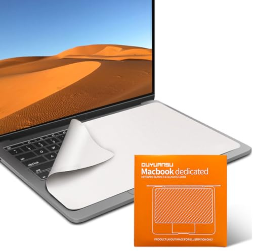 IKOPFLN Tastatur Schutz, zum Bildschirm Schutz vor Schmutz auf der Laptop Tastatur, Kompatibel mit MacBook Air 13/Pro 13
