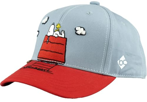 Bavarian Caps Kinder Basecap, Snoopy Schläft - Hellblau, CX