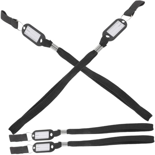 Homoyoyo Lanières pour Canne 4 Pièces en Nylon Léger et Facile à Nettoyer, Dragonne Anti-perte Protection Poignet pour Accessoires Randonnée et Déambulateurs