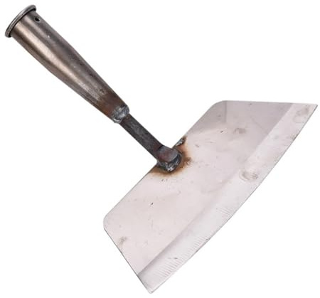 ifundom Bêche de Jardin Forgée Acier Inoxydable Outil Manuel Pratique pour Désherbage et Plantation et Antirouille pour Jardinage Domestique et Entretien des Plantes