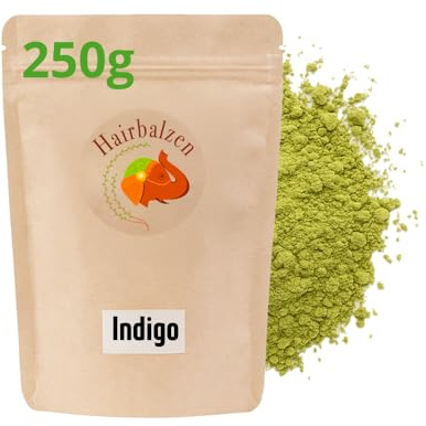 Indigo poudre pur 250g (indigofera tinctoria) pour coloration végétale, teinture naturelle, pour cheveux foncés, conditionné en Bretagne FRANCE