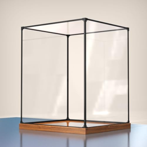 WLCGYD Acryl Vitrine Acryl-Vitrine, 50 60 40 45 55 15 10 cm, Transparente Vitrine Für Sammlerfiguren(70x30x30cm/28x12x12in)