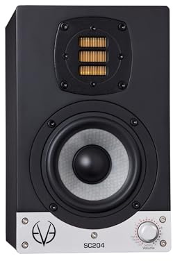 Eve Audio SC204 svart högtalare – högtalare (universal, XLR, golv, integrerad, 10,2 cm (4), 10 cm)