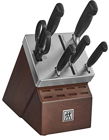 ZWILLING J.A. Henckels Four Star 7-teiliges selbstschärfendes Block-Set