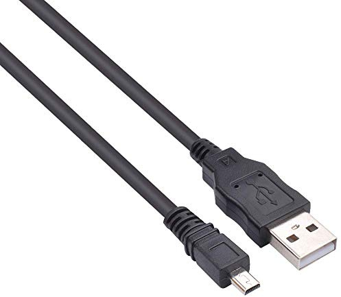 USB cable for Sony DSLR-A100, DSLR-A200, DSLR-A300, DSLR-A330, DSLR-A350, DSLR-A450, DSLR-A700, DSLR-A850, DSLR-A900 Camera - Length: 3.3ft / 1M