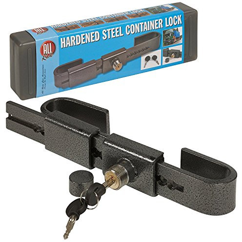 Serratura resistente e regolabile in acciaio temperato, per garage, magazzino, sicurezza