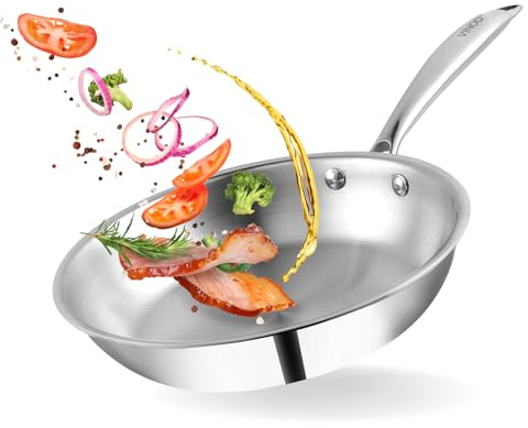 Triply Stainless Steel Fry Pan