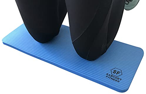 Sargoby Fitness Yoga Knee Pad 15mm (0.6'') Thick to Provide Cushioning Also use for Elbows Forearms & Wrists