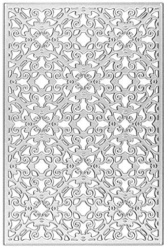 Ideen mit Herz Stanzschablone, Hintergrund 6, 14,5cm x 9,5cm