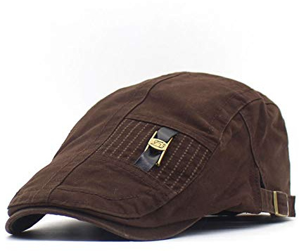 Adantico Herren Baumwolle Schirmmützen Flat Cap